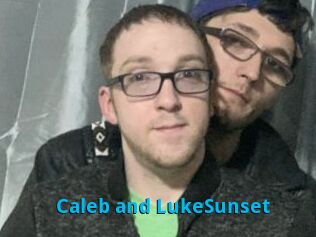 Caleb_and_LukeSunset