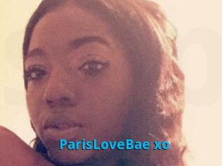 ParisLoveBae_xo